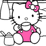 Hello Kitty Coloring Book